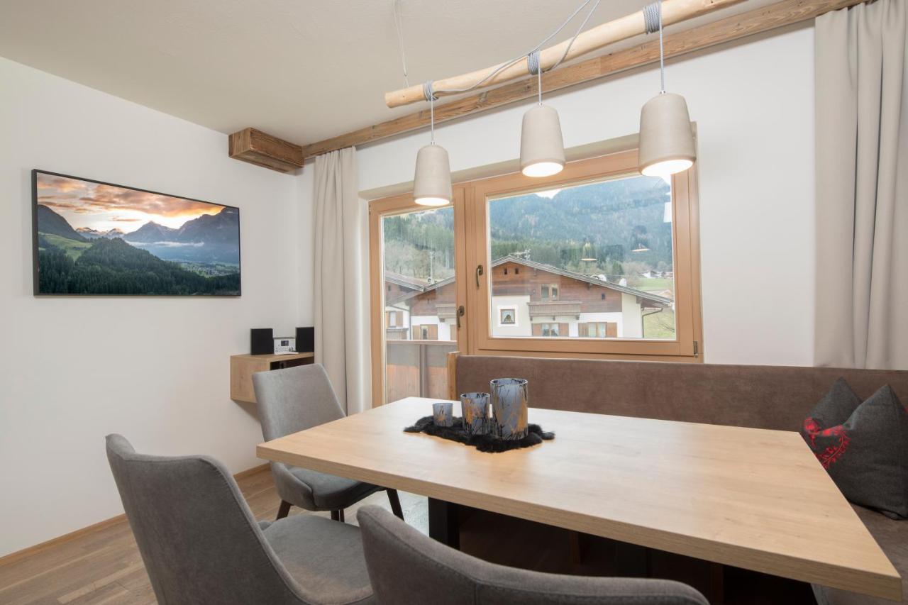 Angerer Alpine Suiten Und Familienappartements Tirol Reith im Alpbachtal Dış mekan fotoğraf